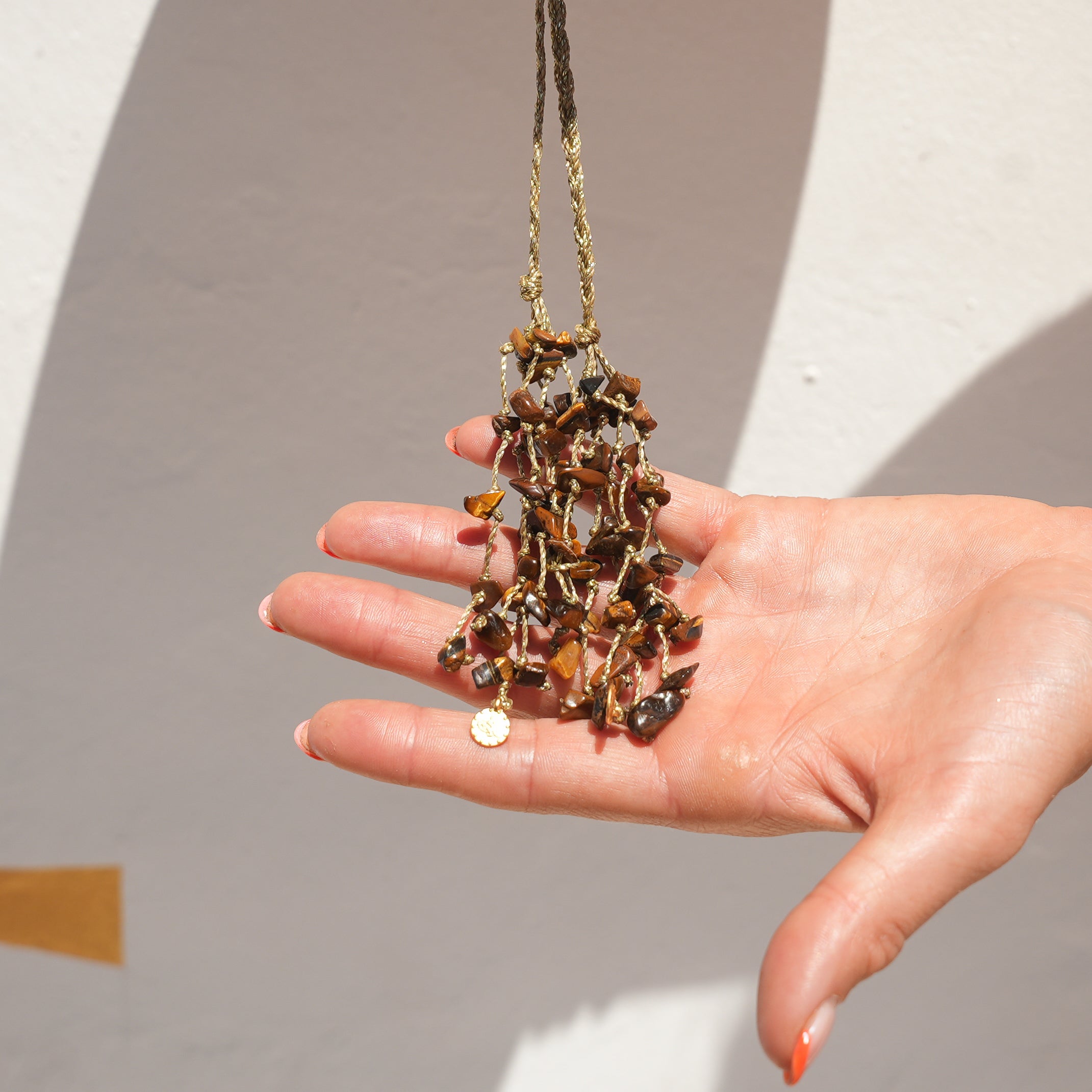 Adorned and jewelled with macrame detail — Satori Collection Aya